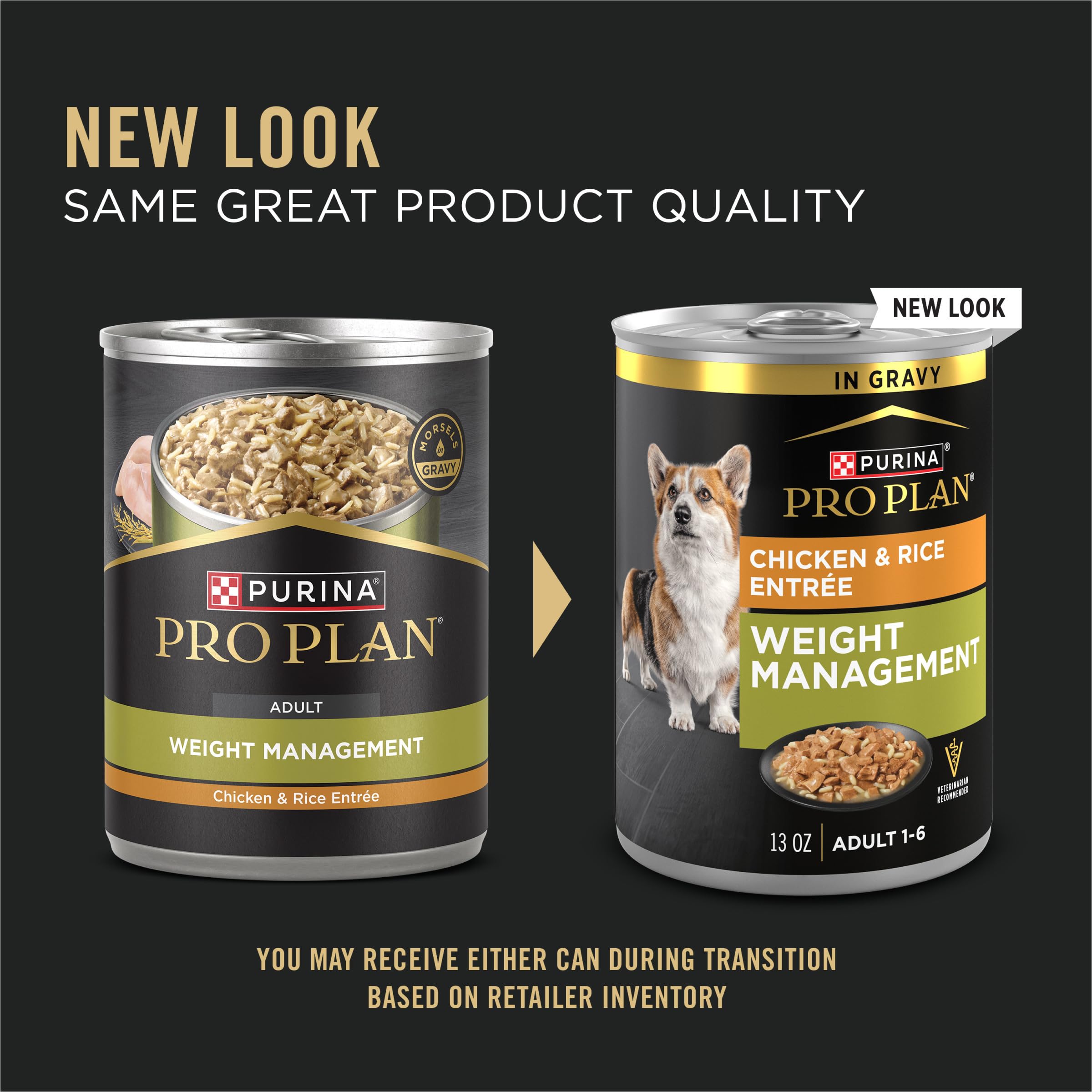 Purina Pro Plan Control de Peso en lata con pollo real.