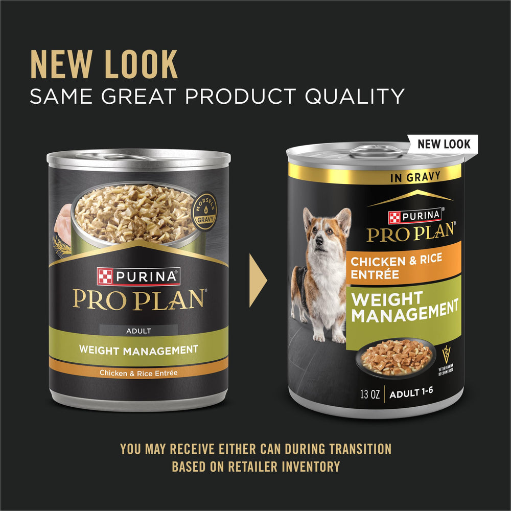 Purina Pro Plan Control de Peso en lata con pollo real.