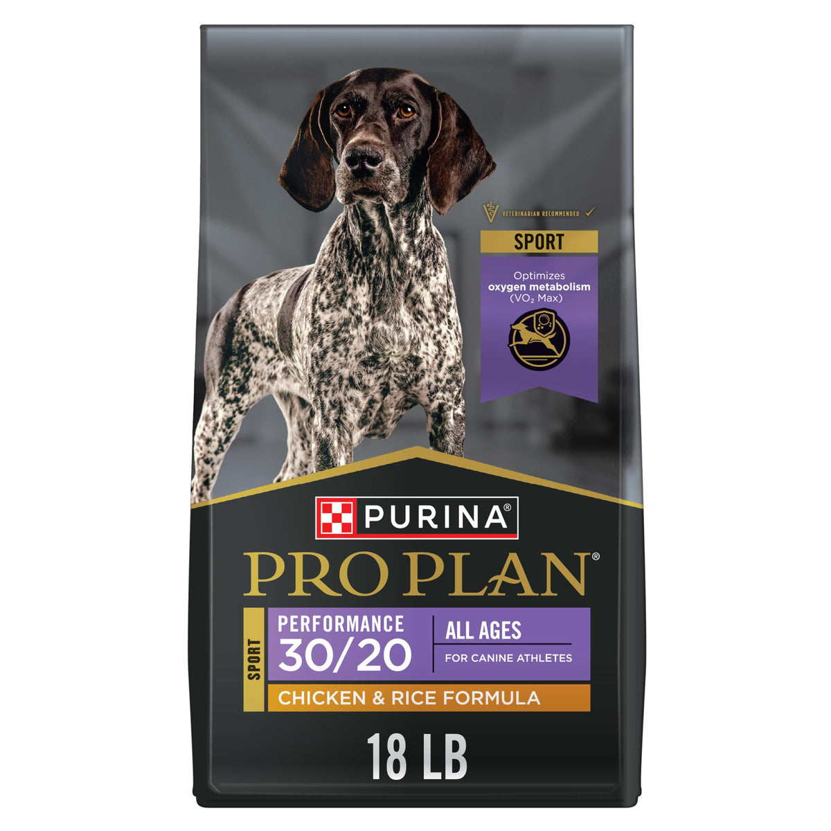 Purina Pro Plan Deporte, bolsa de rendimiento para perros activos.