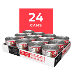 Purina Pro Plan Veterinary Diets DM, etiqueta nutricional clara para comparar nutrientes