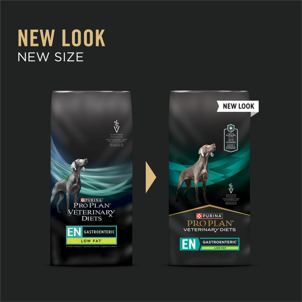 Purina Pro Plan Dietas Veterinarias gastroenterica baja en grasa, croquetas de fácil digestión para perros.