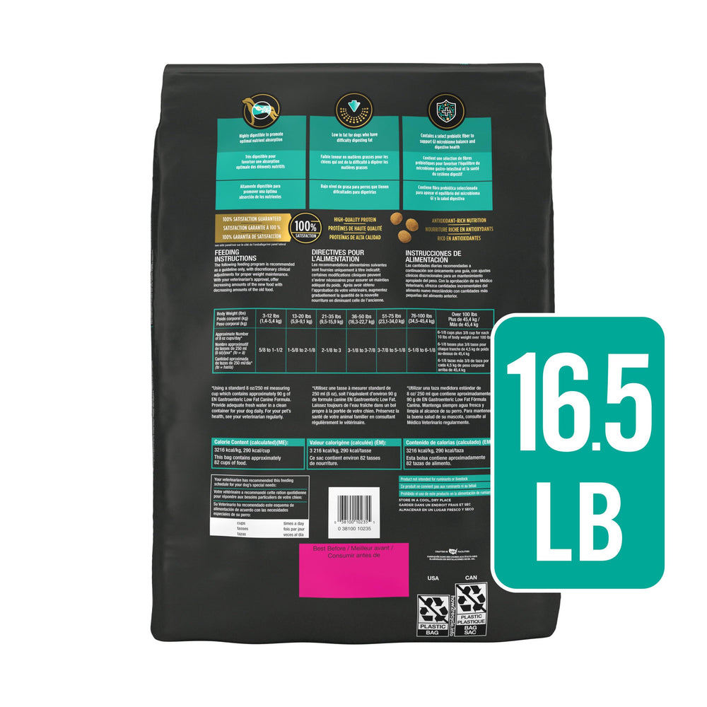 Purina Pro Plan Dietas Veterinarias propone una transición suave para perros con estómago sensible.