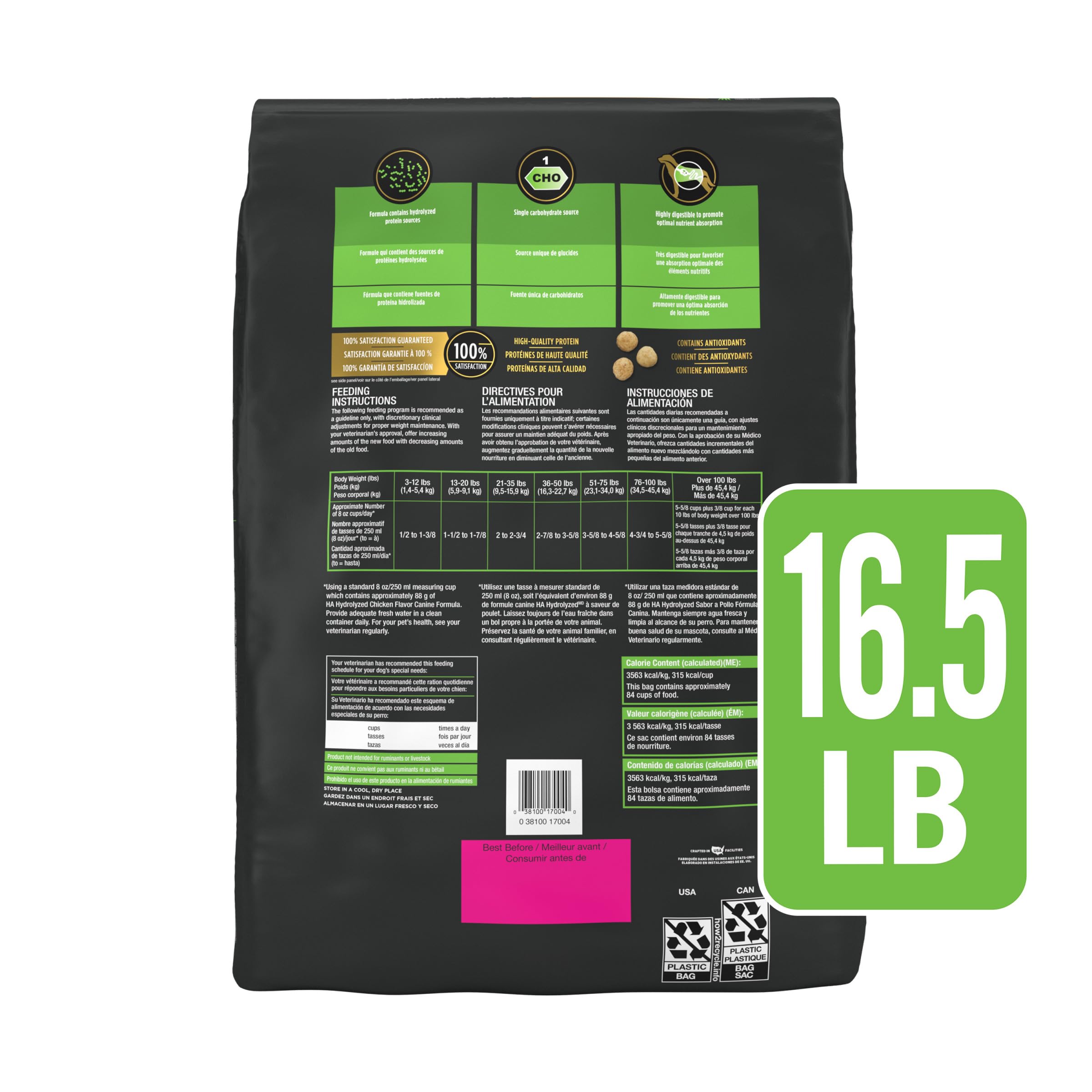 Purina Pro Plan Dietas Veterinarias HA, dieta hidrolizada para apoyo digestivo