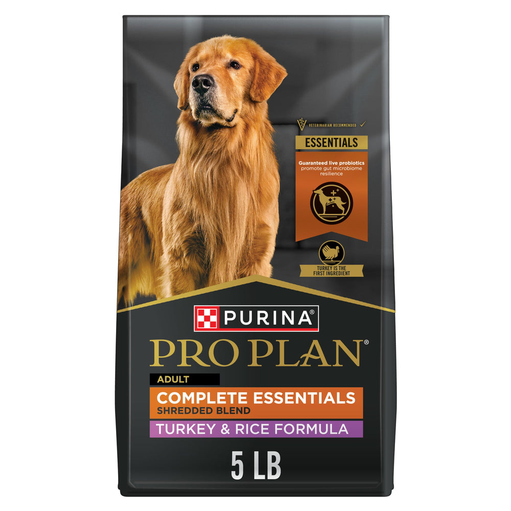 Purina Pro Plan Complete Essentials trozos de pavo con arroz, textura masticable para perros