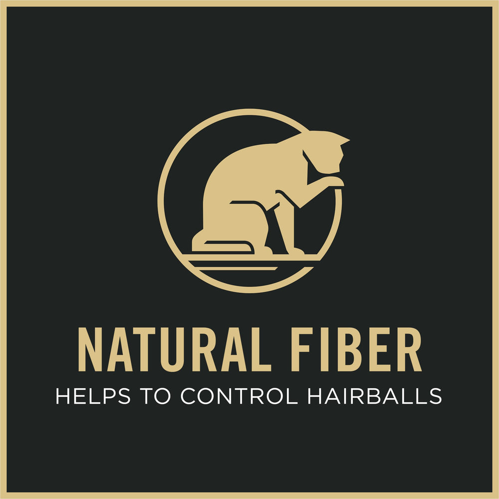 Purina Pro Plan Hairball Indoor sin colorantes ni sabores artificiales.
