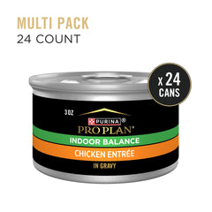 Purina Pro Plan Indoor Balance con salsa, ayuda a mantener un peso saludable