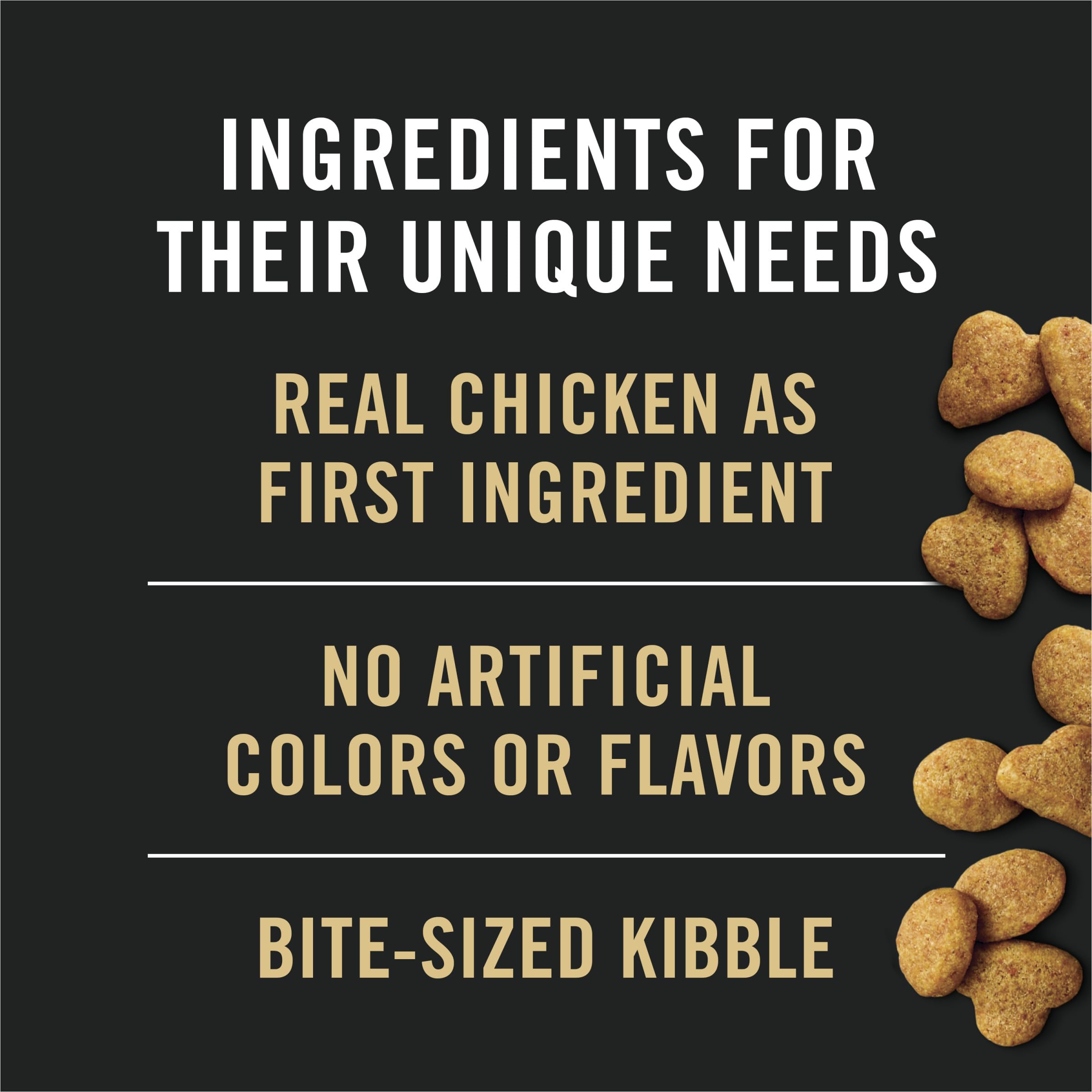 Purina Pro Plan Indoor sin colorantes ni sabores artificiales, dieta limpia.