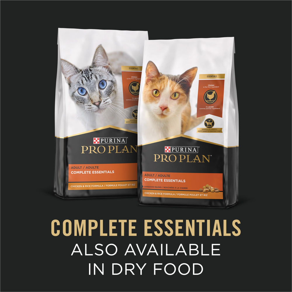 Purina Pro Plan ingredientes reales de mariscos, sabor auténtico para una dieta equilibrada.