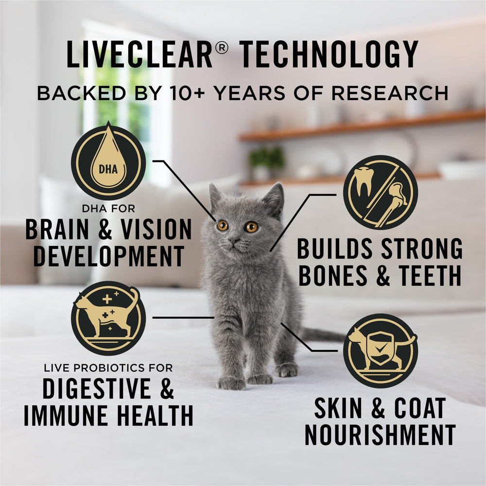 Purina Pro Plan LiveClear probióticos para digestión e inmunidad