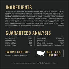 Purina Pro Plan LiveClear, salmón real como primer ingrediente, proteína de alta calidad.