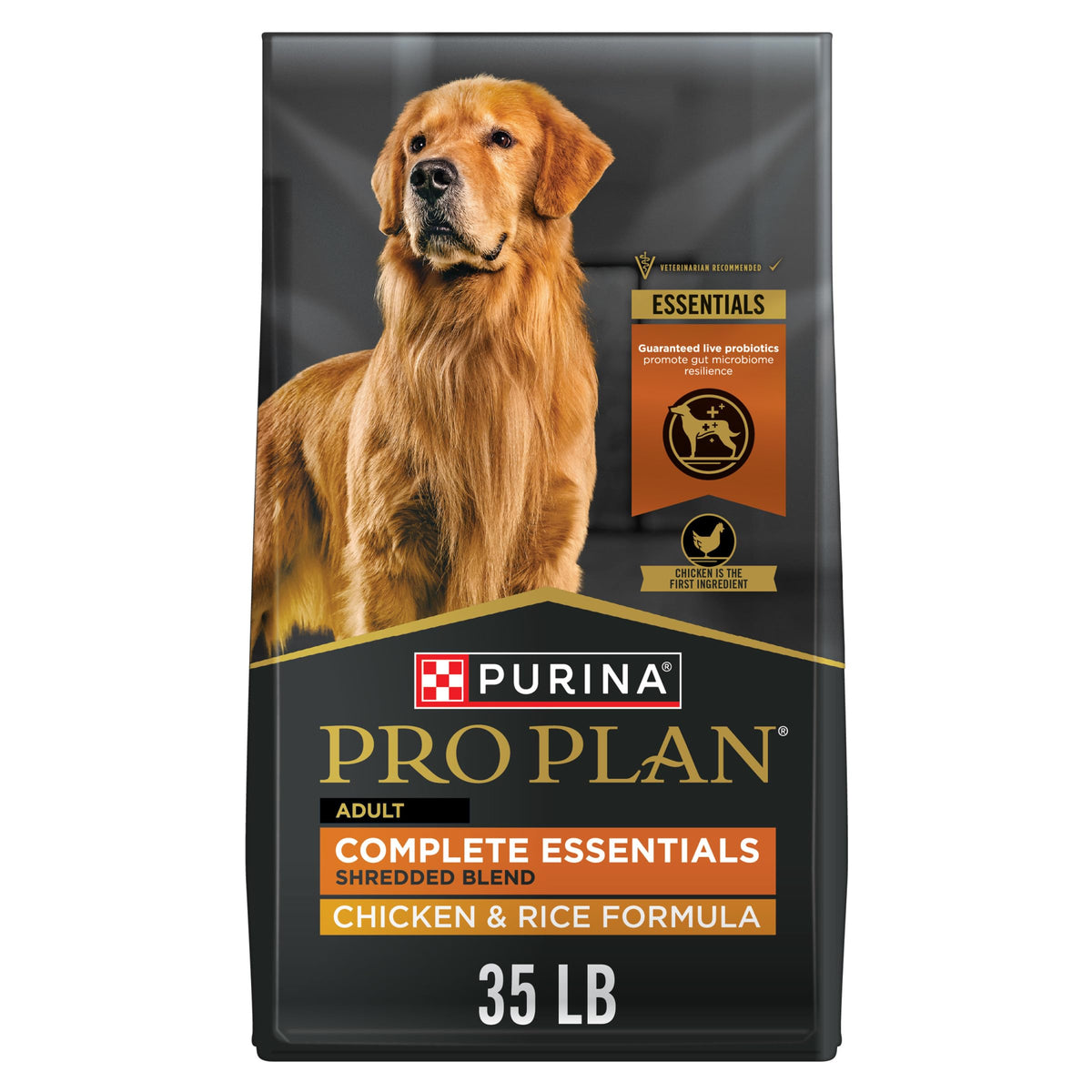 Purina Pro Plan: mezcla desmenuzada con pollo para mayor sabor y textura.