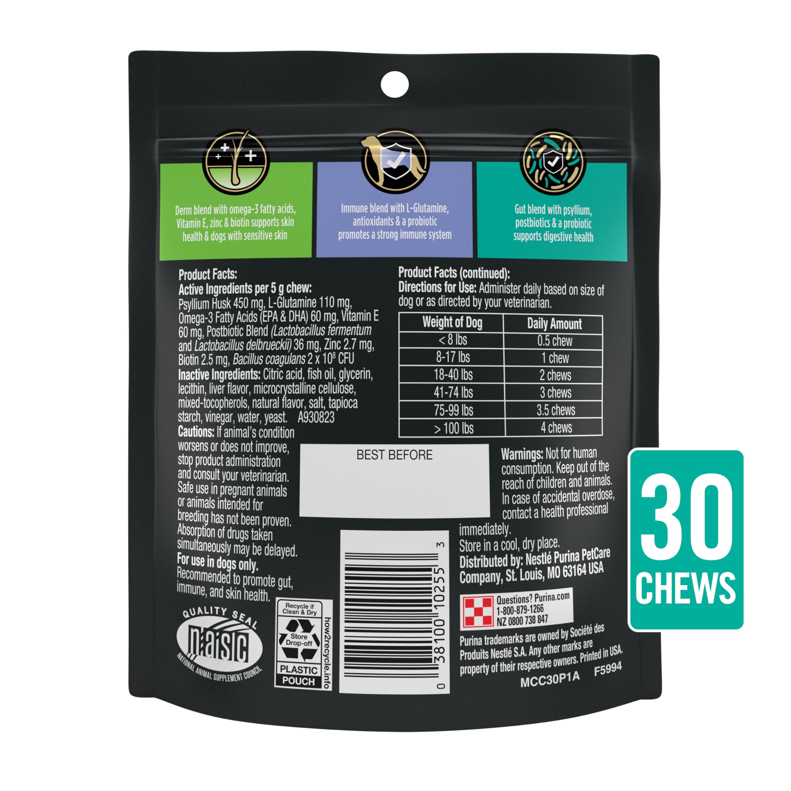 Purina Pro Plan Multi Care, complemento diario que puedes mezclar con la comida.