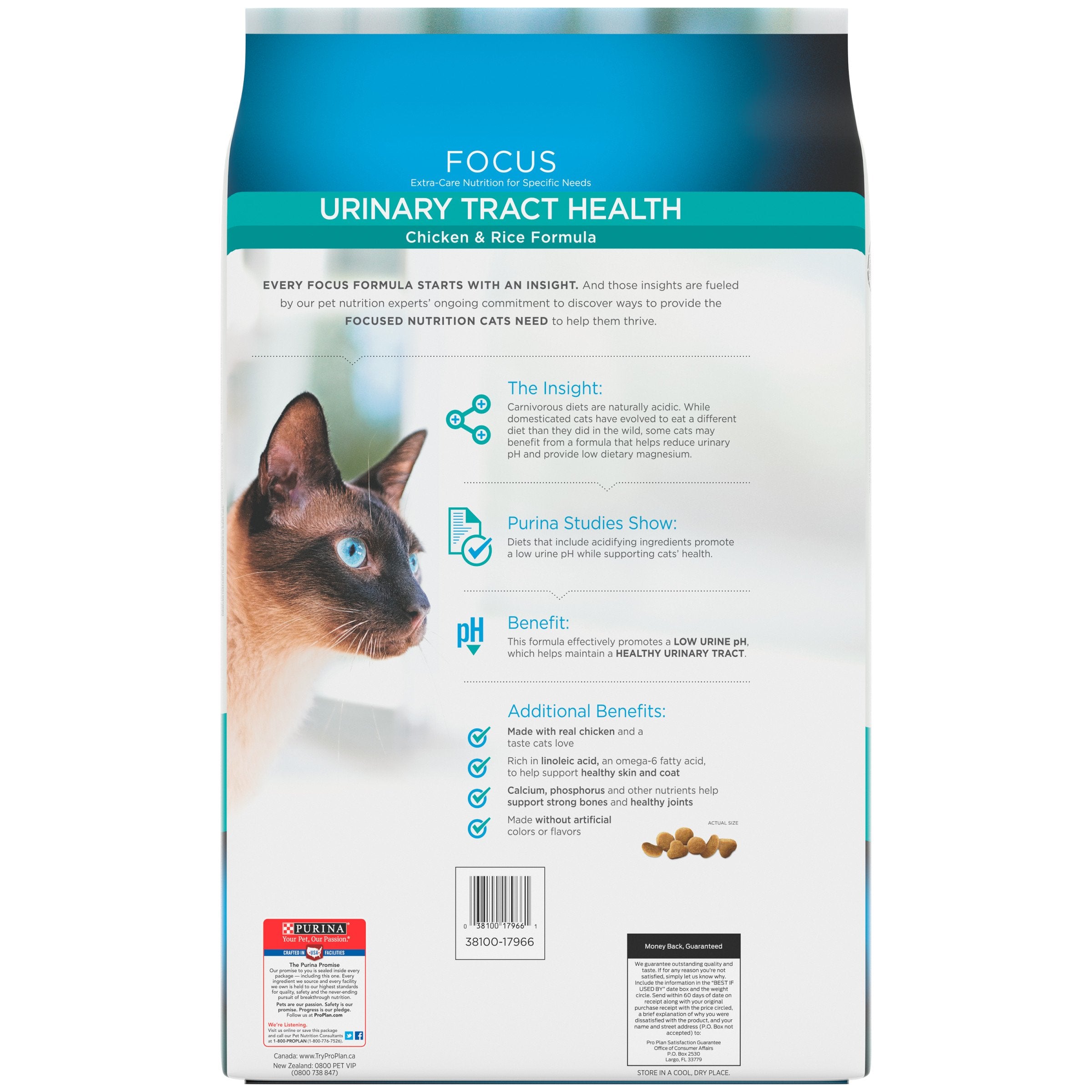 Purina Pro Plan omega-6 para piel suave y pelaje brillante.