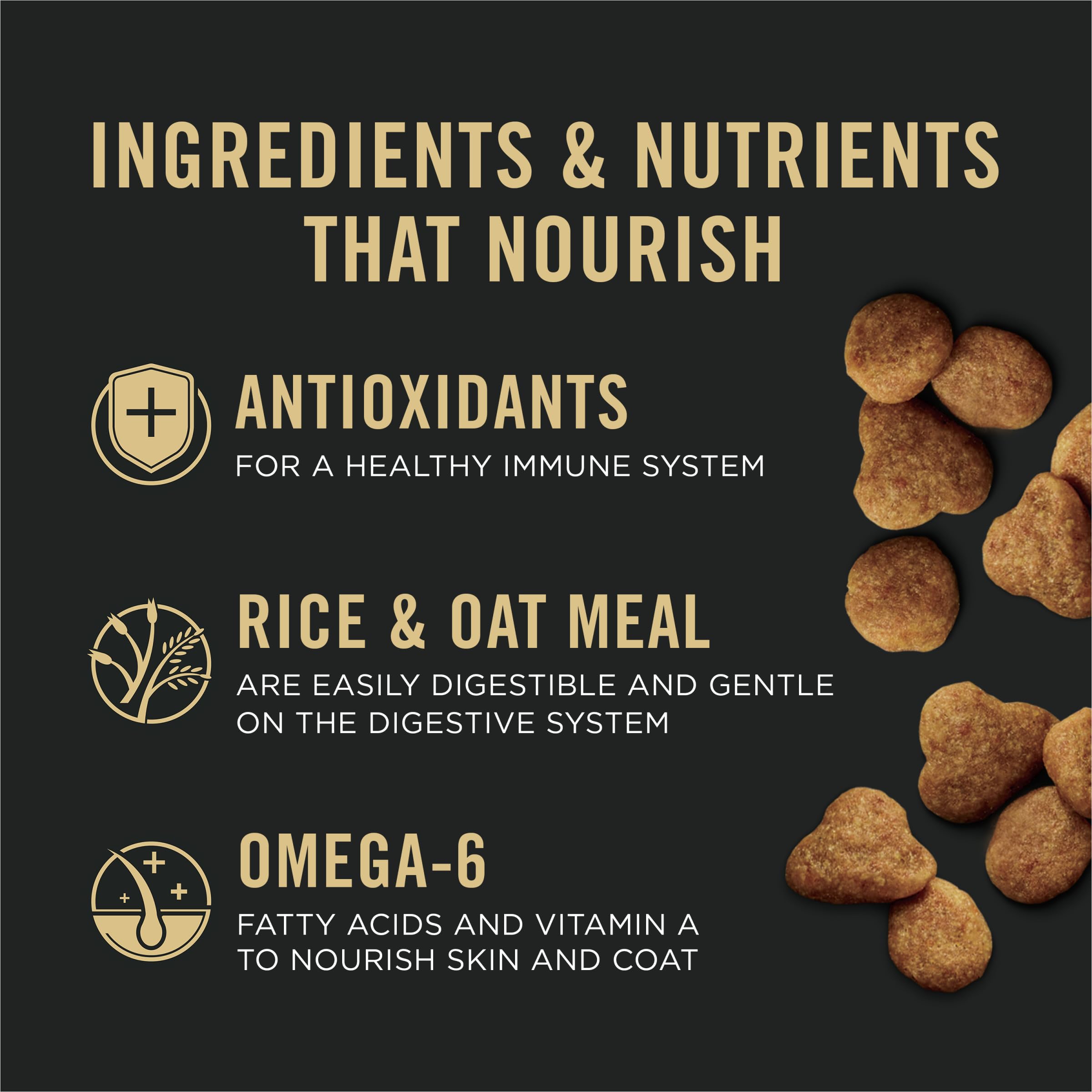 Purina Pro Plan con antioxidantes para apoyar la inmunidad del gato.