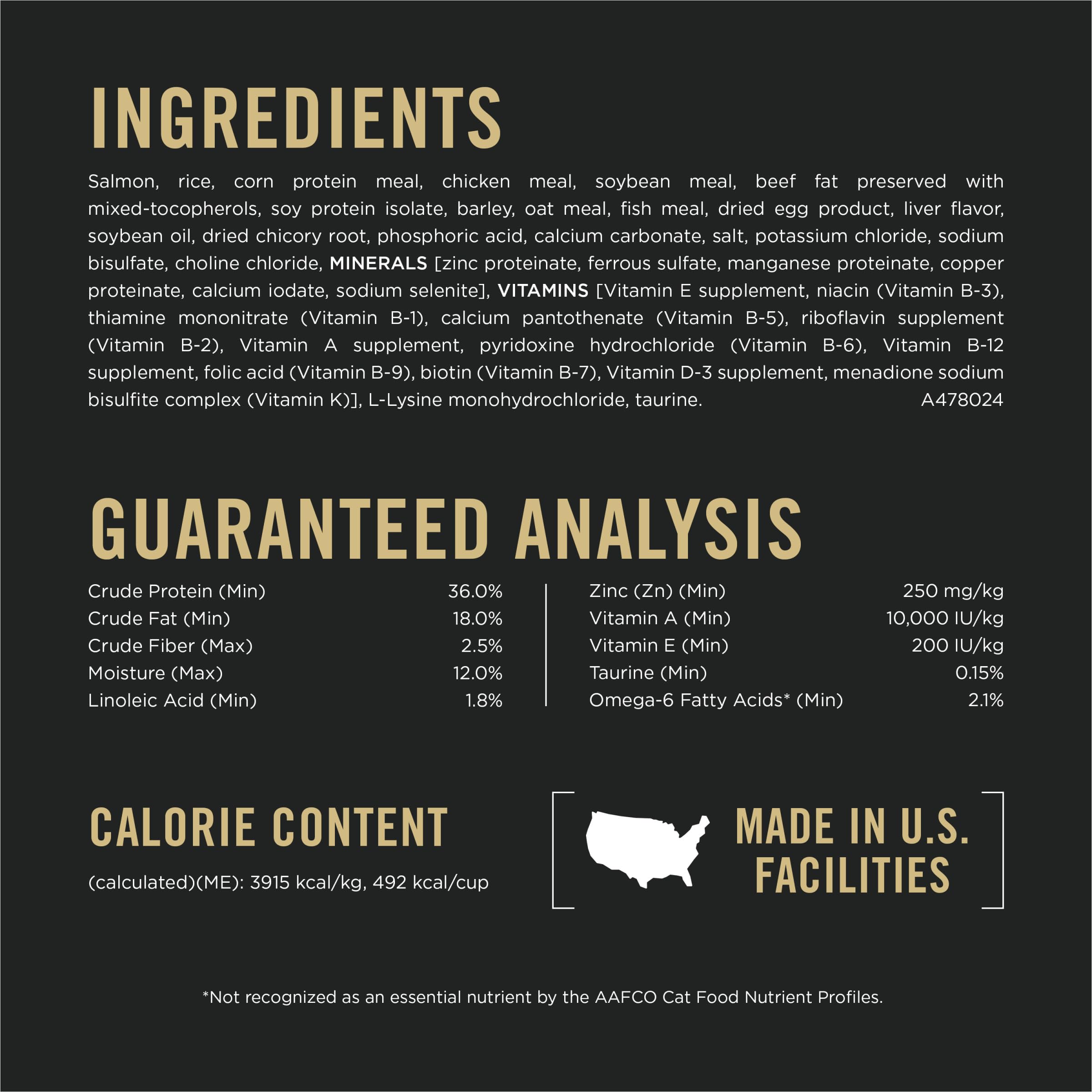 Purina Pro Plan con prebióticos para apoyar la salud intestinal de tu gato.