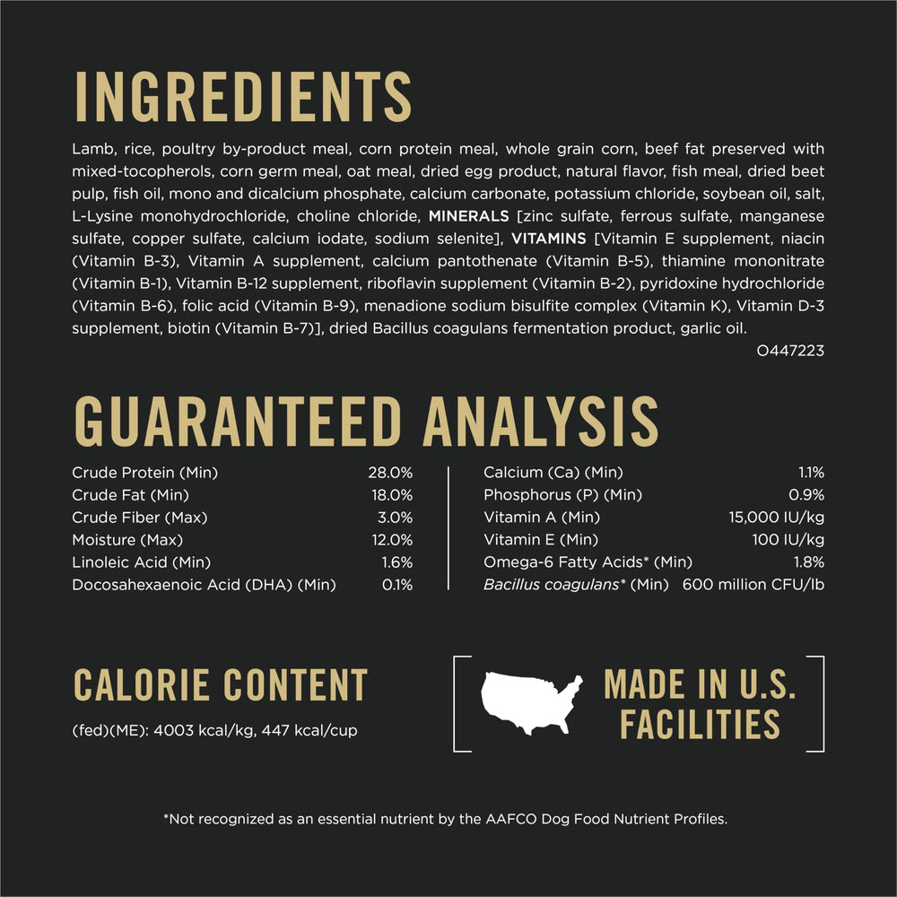 Purina Pro Plan probióticos vivos para digestión saludable.