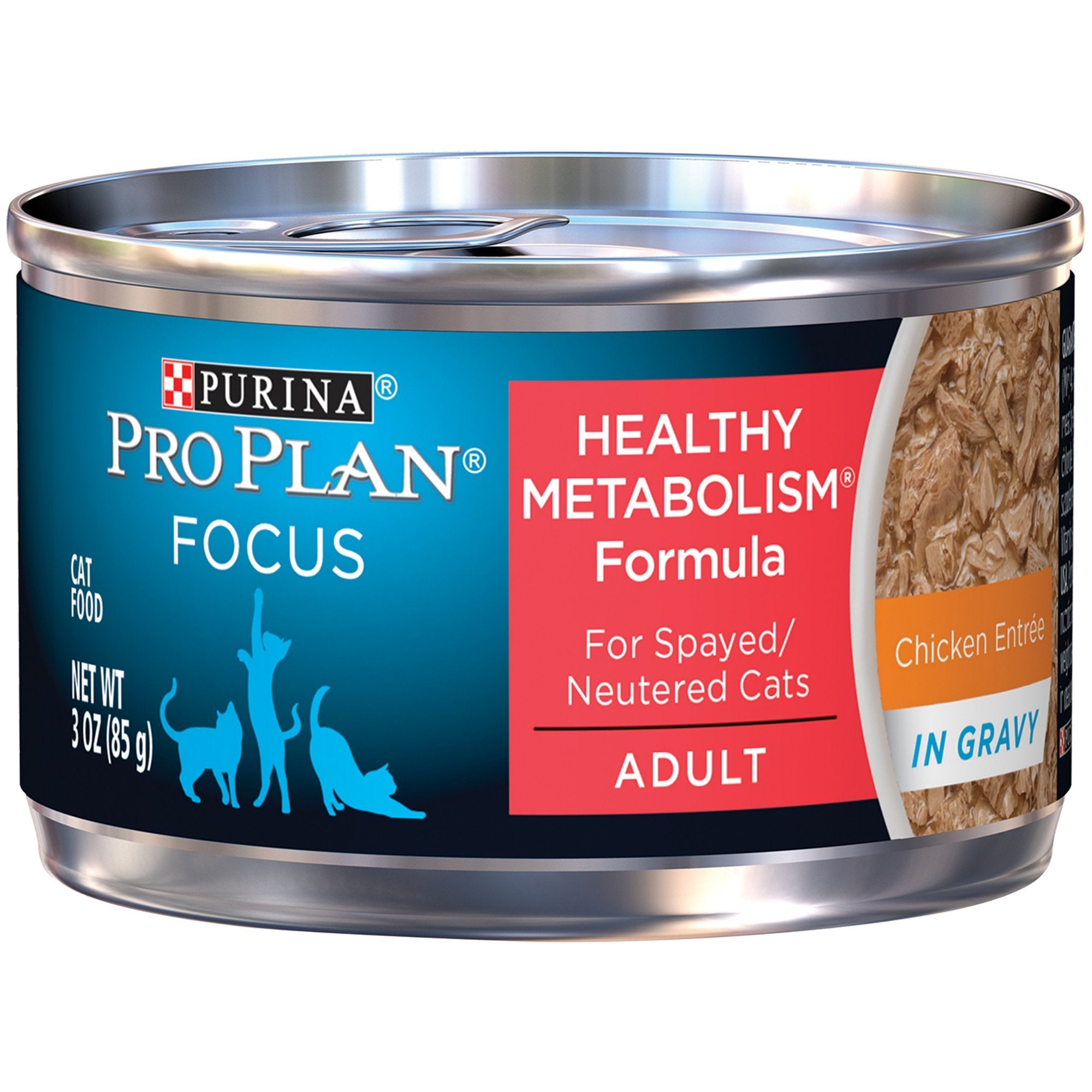 Purina Pro Plan Salud Metabolismo pack de 24 latas, conveniencia para familias