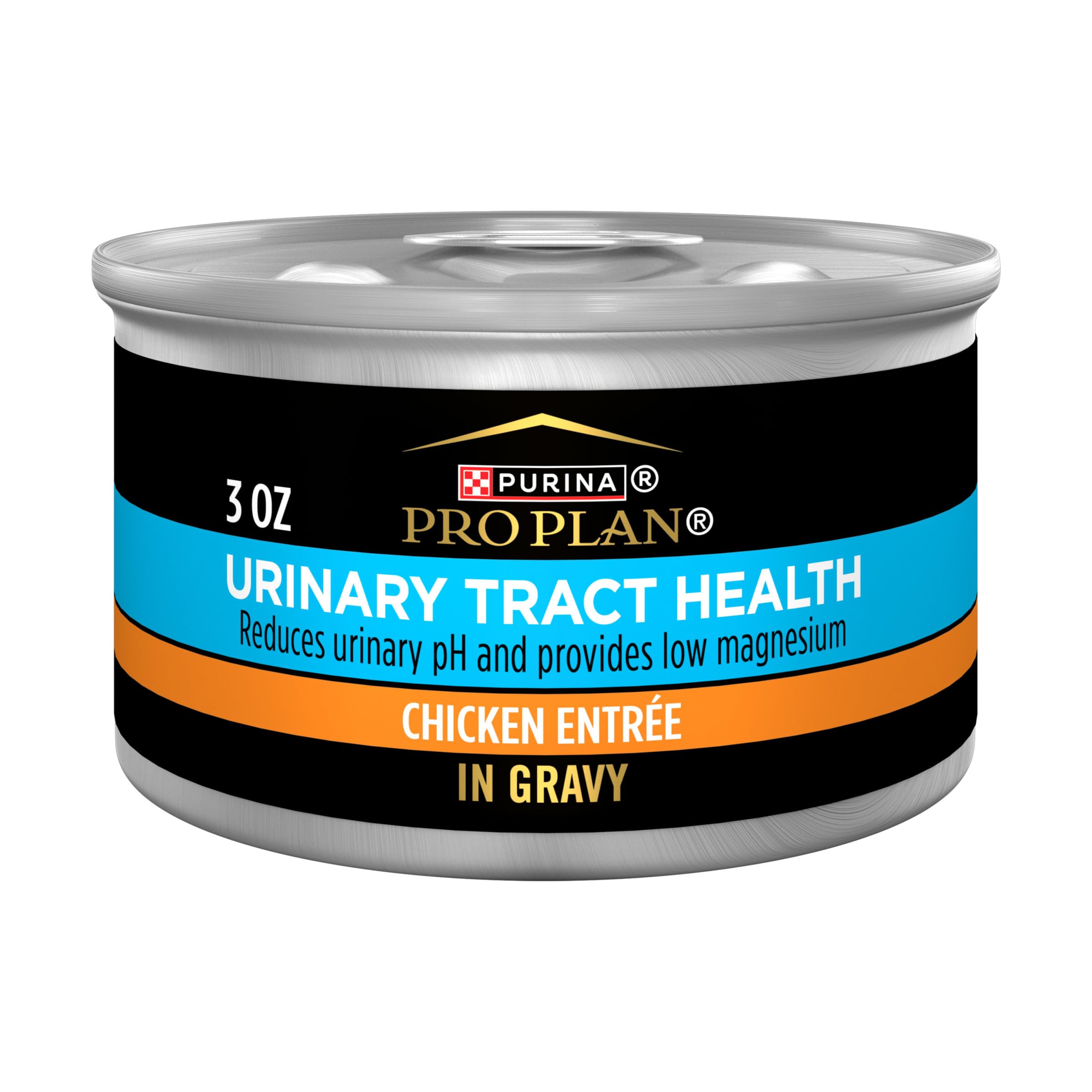 Purina Pro Plan Salud Urinaria Gato, salsa en lata pull-top, opción conveniente para la dieta diaria.