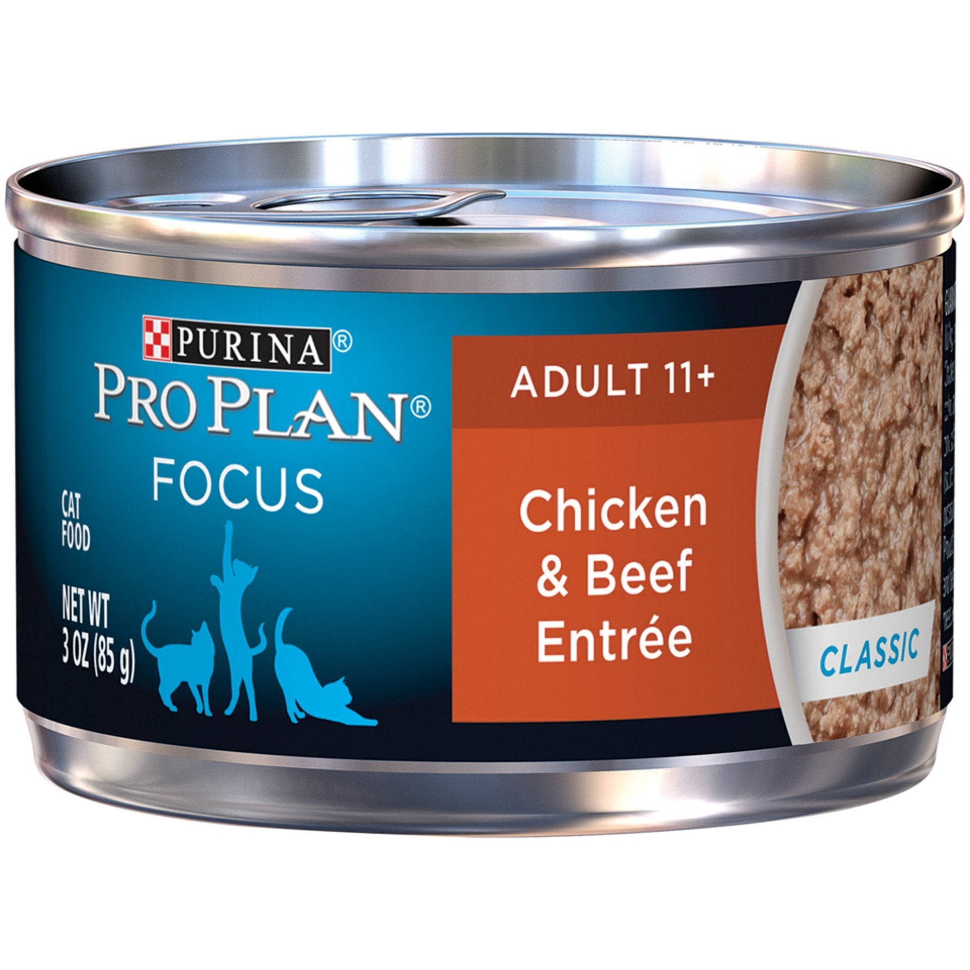 Purina Pro Plan SENIOR 11+ caja 24 latas, conveniencia para alimentar