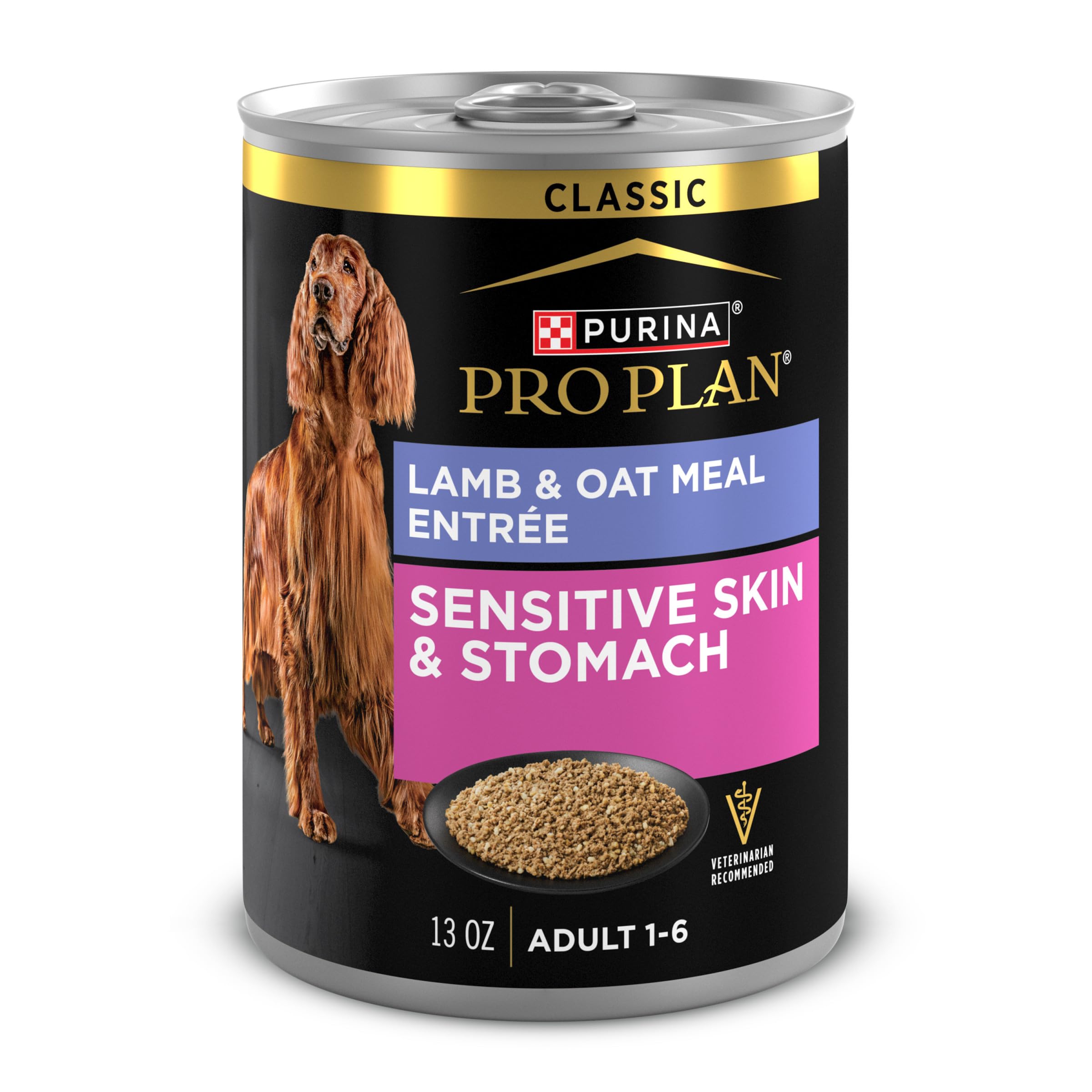 Purina Pro Plan Sensible Paté de cordero y avena, digestión suave.