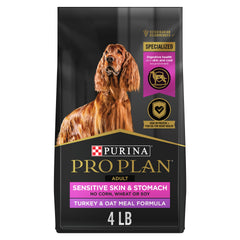 Purina Pro Plan Sensible con pavo y avena; bolsa de 1,8 kg para perros adultos.
