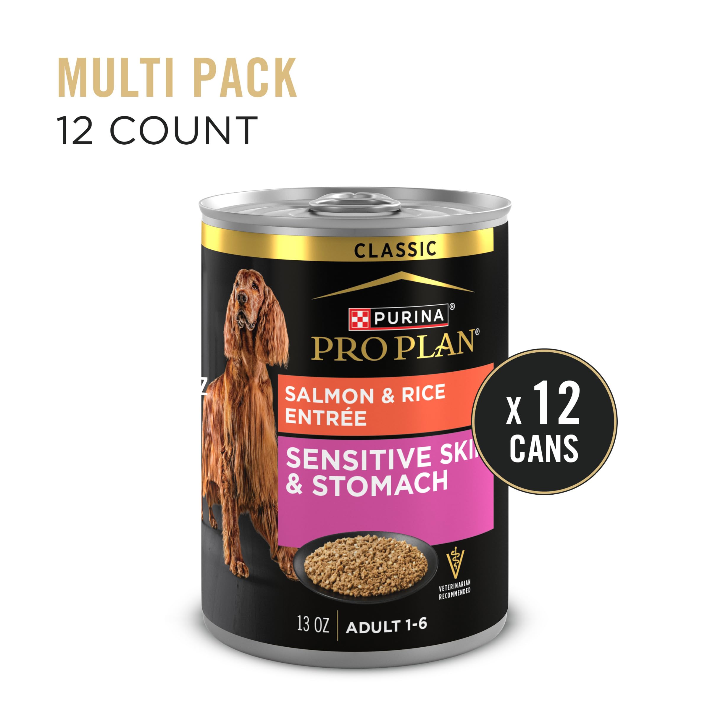 Purina Pro Plan paté en lata de salmón y arroz para digestión suave