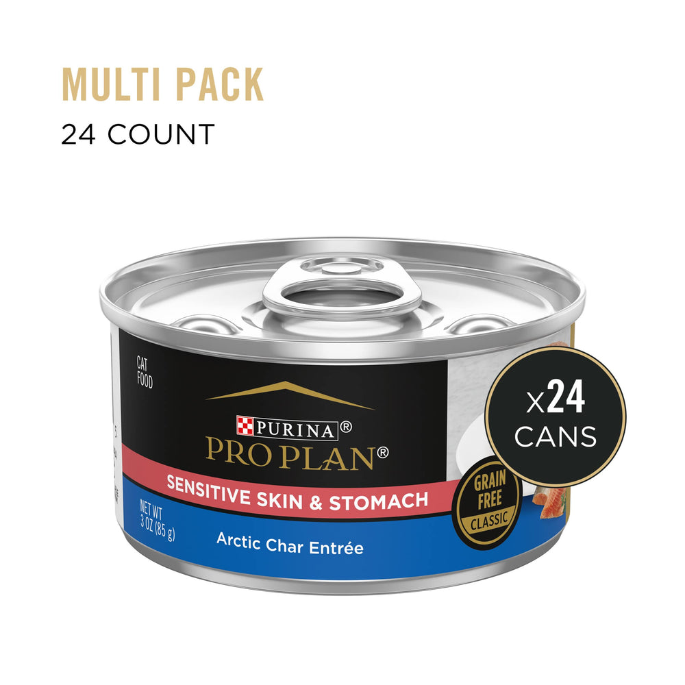 Purina Pro Plan paté sin granos con char ártico, sabor atractivo