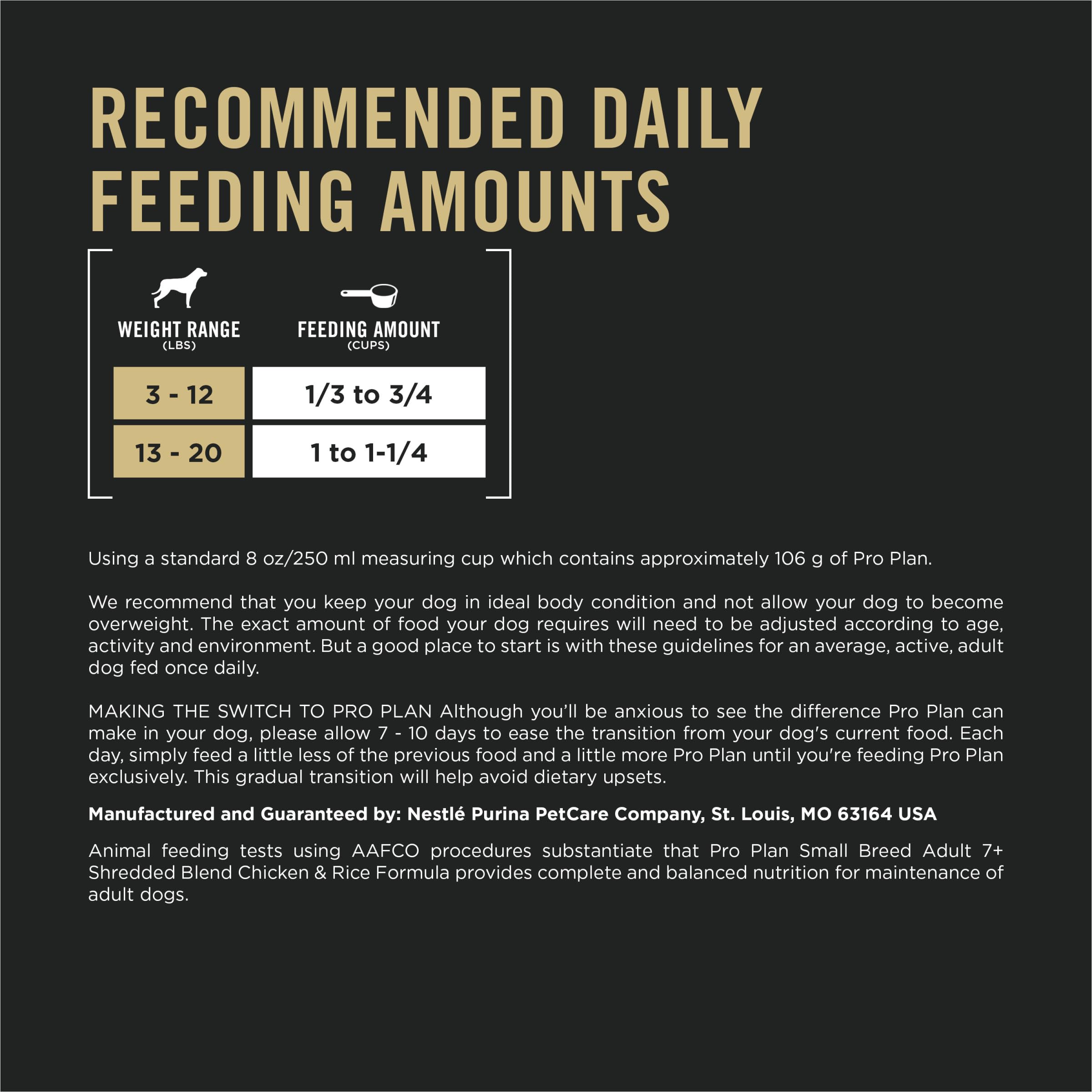 Purina Pro Plan Small Breed 7 Plus probióticos digestivos apoyan la comodidad diaria.
