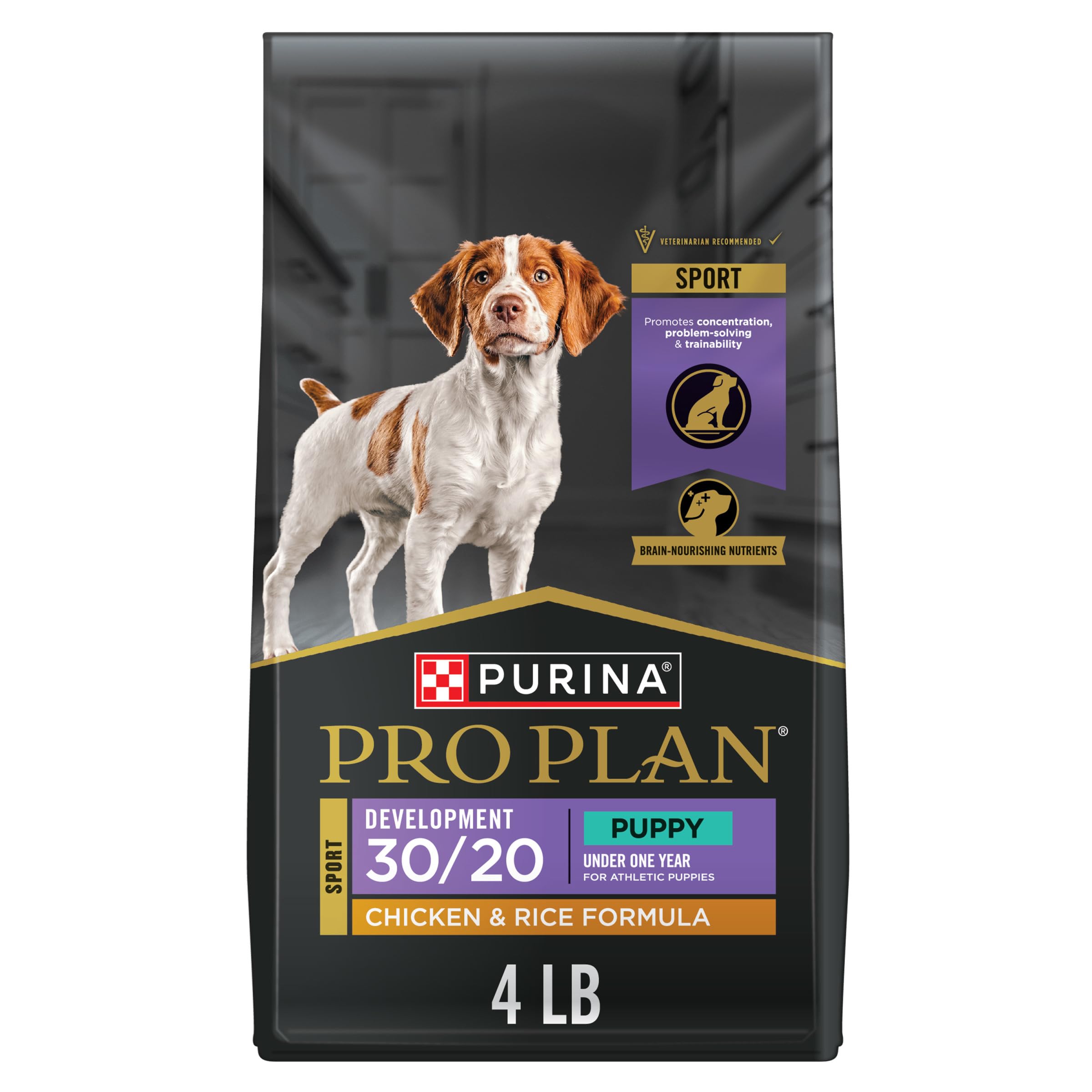 Purina Pro Plan Sport Development para cachorros, pollo y arroz, desarrollo muscular.