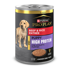 Purina Pro Plan Sport, lata para cachorro con res y arroz, apoyo a músculos activos