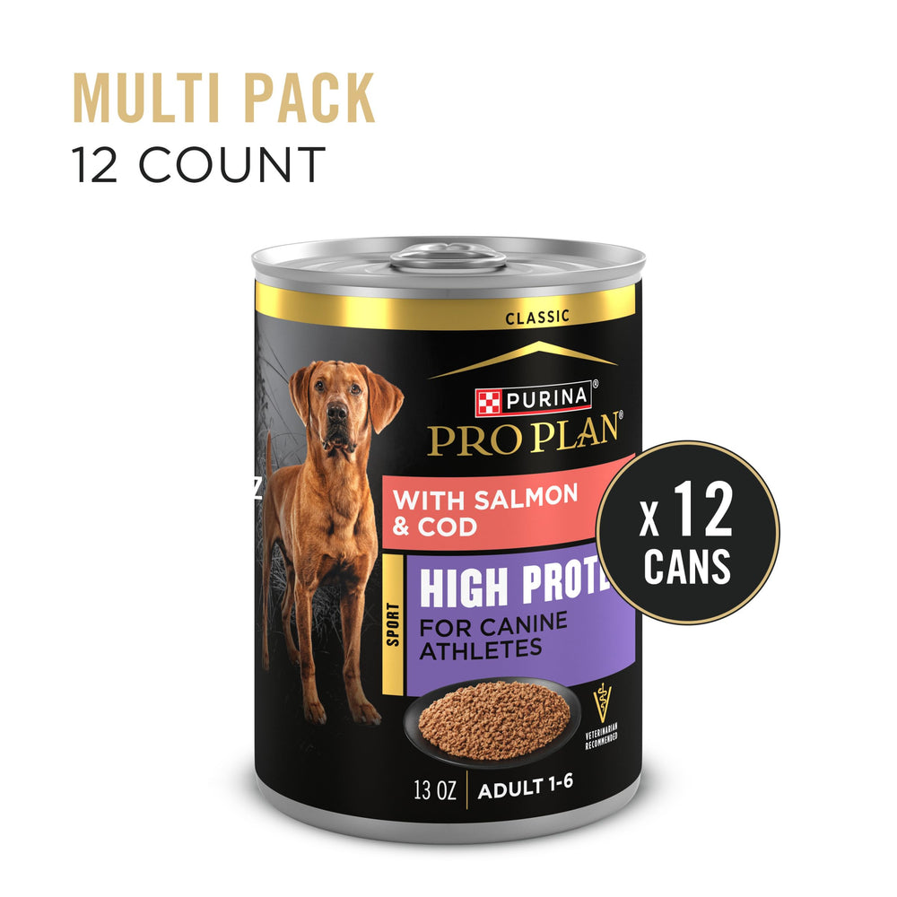 Purina Pro Plan Sport con salmón y bacalao, aroma apetitoso enlatado