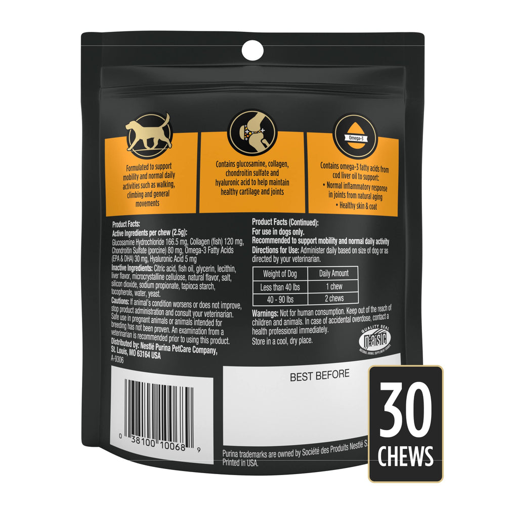 Purina Pro Plan Veterinary cuidado articular diario para uso constante.