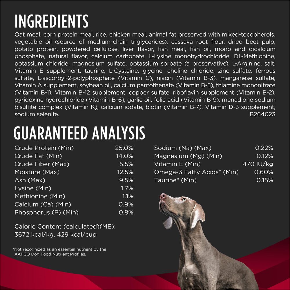 Purina Pro Plan Veterinary Diets CardioCare: alto contenido proteico para perros adultos.