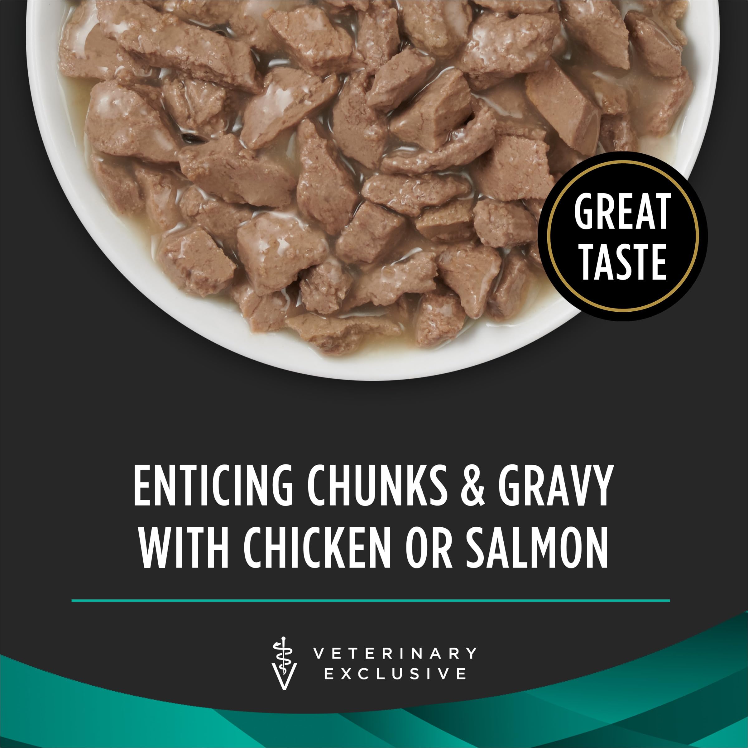 Purina Pro Plan Veterinary Diets EN Gastroenteric Feline Formula Savory Selects en Salsa, etiqueta visible, sabor atractivo.