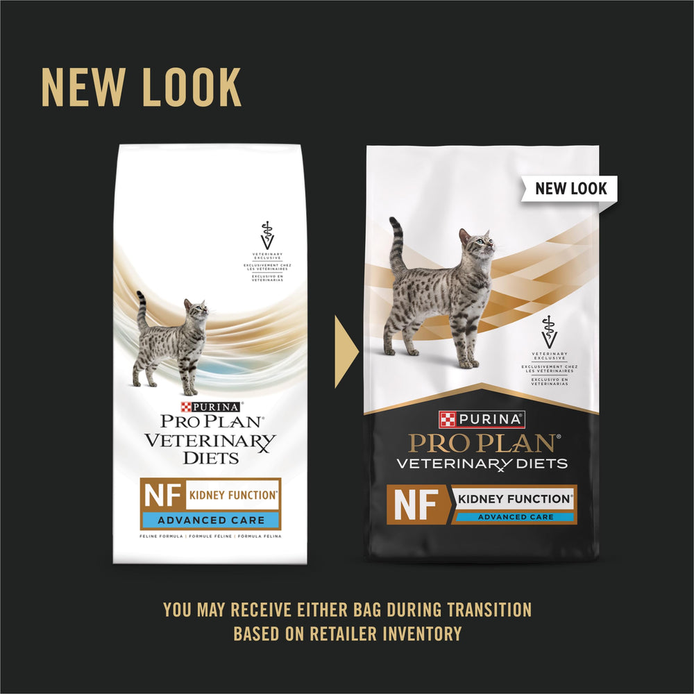 Purina Pro Plan Veterinary Diets NF empaque frontal, presentación clara