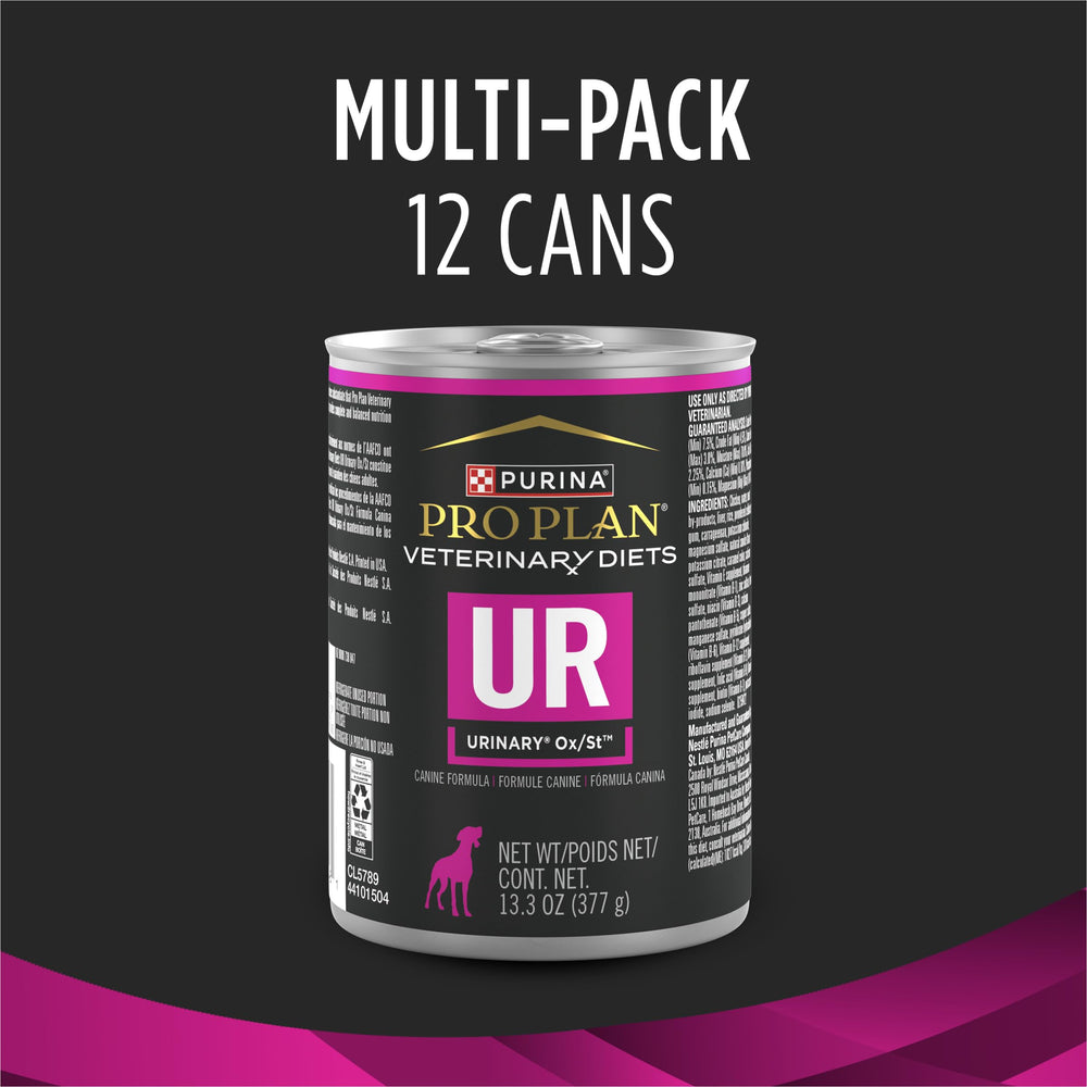 Purina Pro Plan Veterinary Diets UR Ox/St textura húmeda, facilita servir en tazón sin perder consistencia.