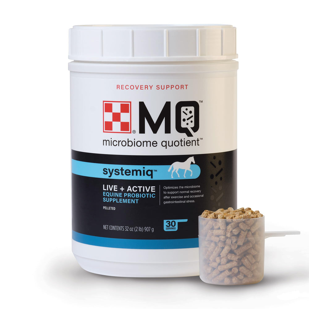 Purina Systemiq Probiotic dosis diaria, medidor para administrar la cantidad correcta.