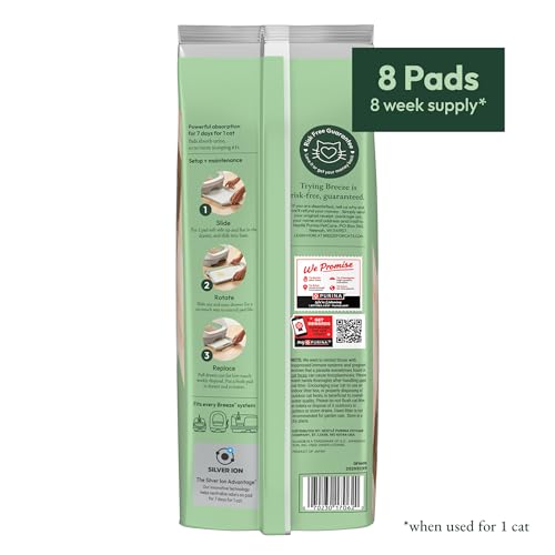 Purina Tidy Cats Breeze recambio conveniente para mantener la arena libre de olores