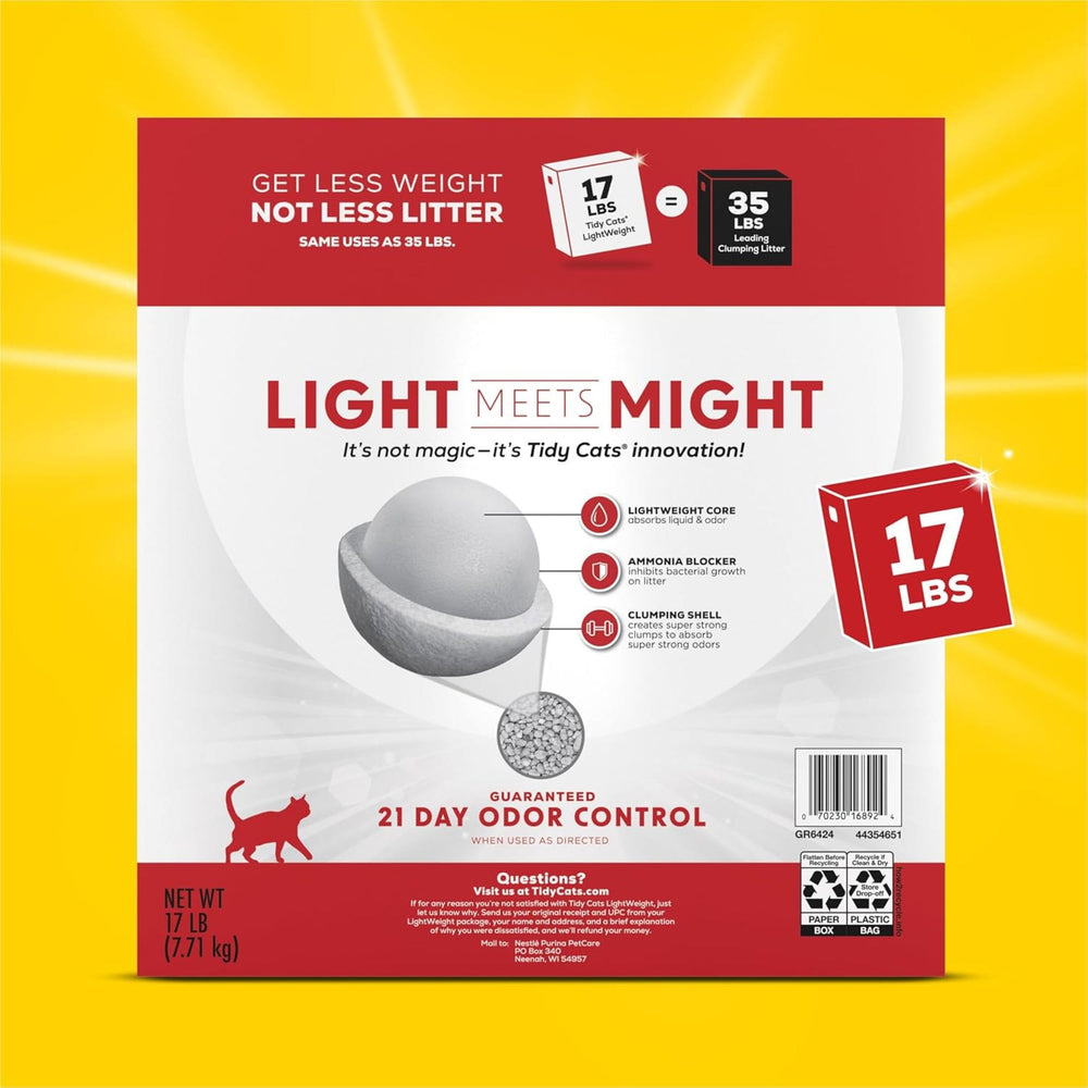 Purina Tidy Cats LightWeight sistema de liberación lenta para desodorización