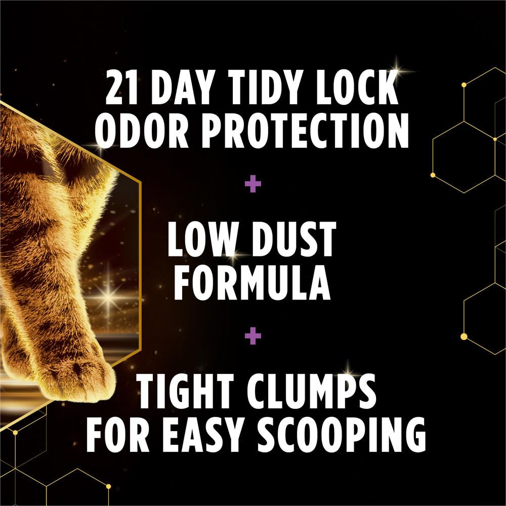 Purina Tidy Cats Performance Plus Tidy Feet: grumos firmes para una limpieza rápida.