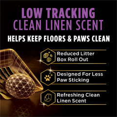 Purina Tidy Cats Performance Plus Tidy Feet: menos polvo para un ambiente más limpio.