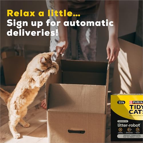 Protección de olores en Litter-Robot con Purina Tidy Cats.