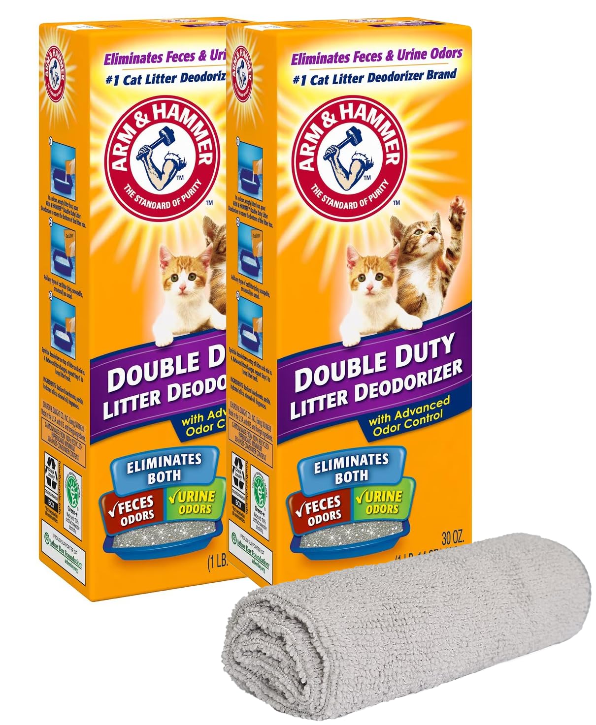 PurPUR empaque doble para arenero, mantiene el olor bajo control.