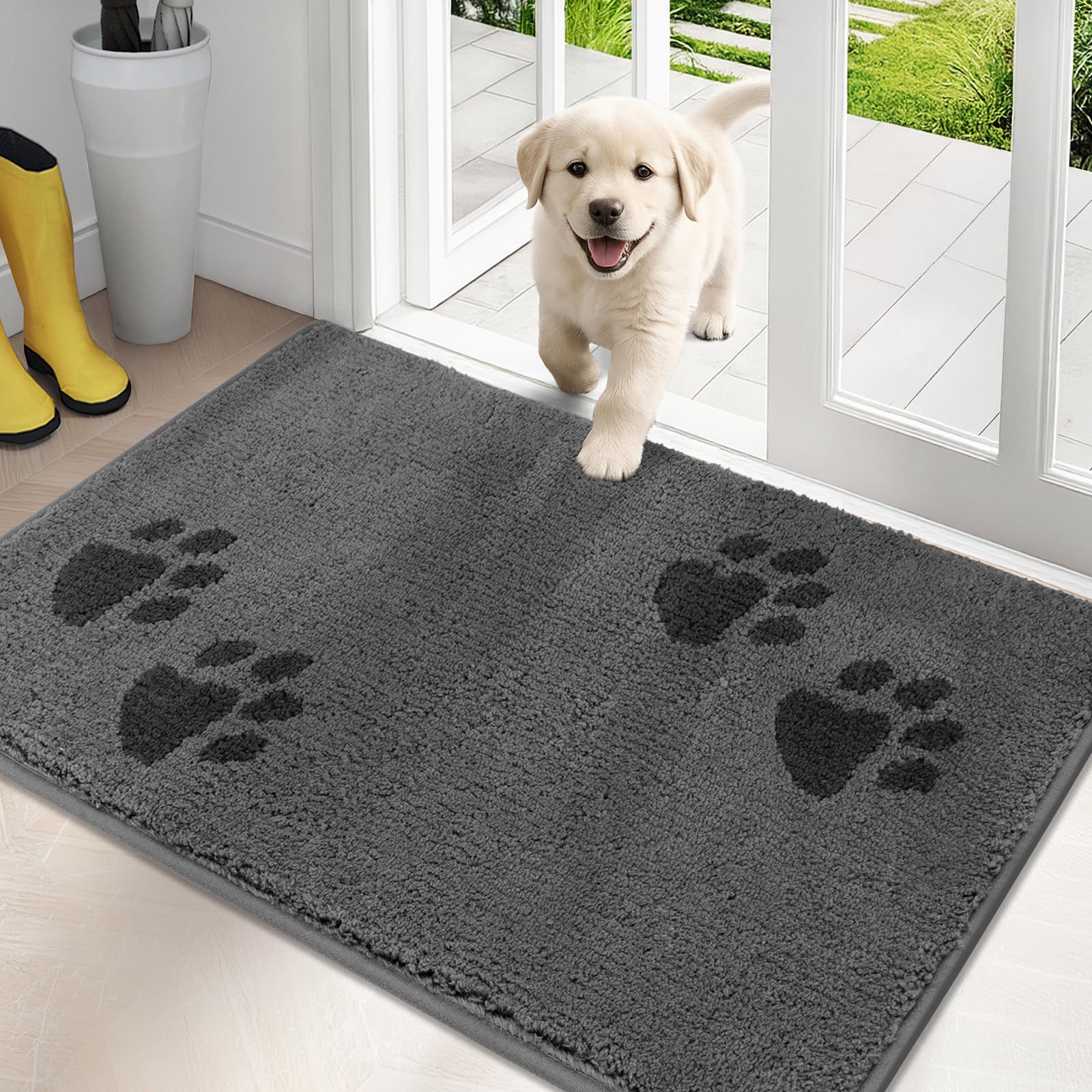 PURRUGS alfombra-entrada-atrampa-suciedad: atrae suciedad y humedad desde la entrada.