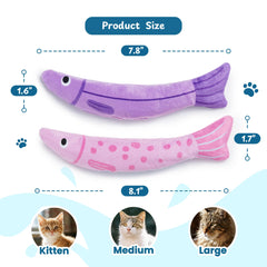 PURETOY Catnip Juguete Uso Interior: perfecto para gatos que juegan dentro de casa.