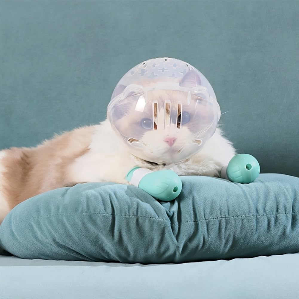 PUXING bozal gato para baño permite limpieza sin mordidas