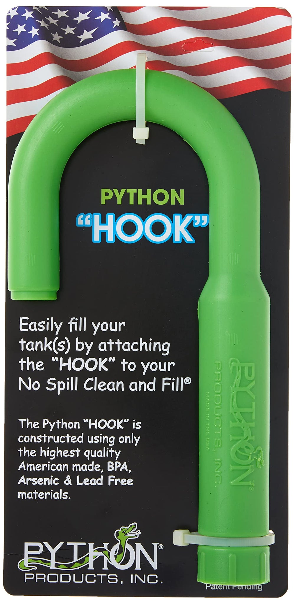 Gancho Python para acuario permite rellenar sin derrames con manos libres