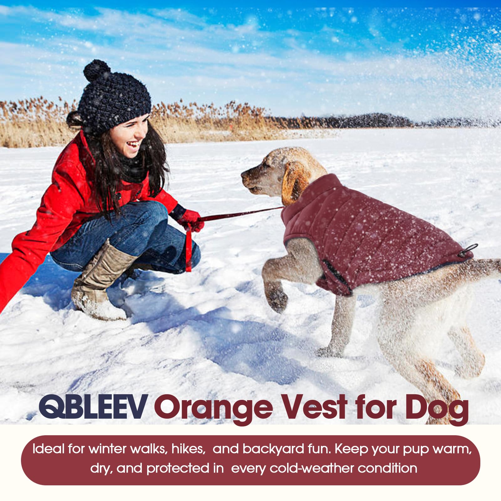 QBLEEV disponible en tallas XS a 3XL para varios tamaños