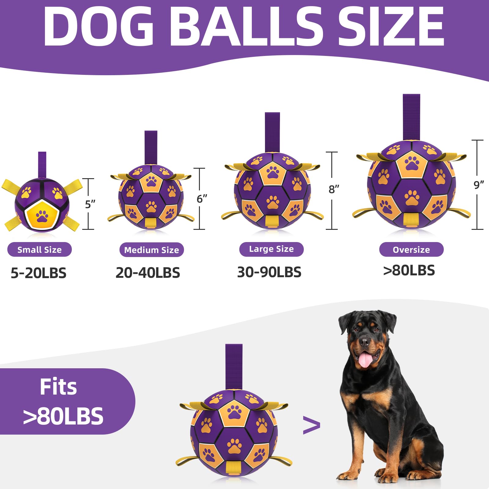 QDAN bola-futbol-perro-grande-para-tira-y-jala, fortalece el vínculo.