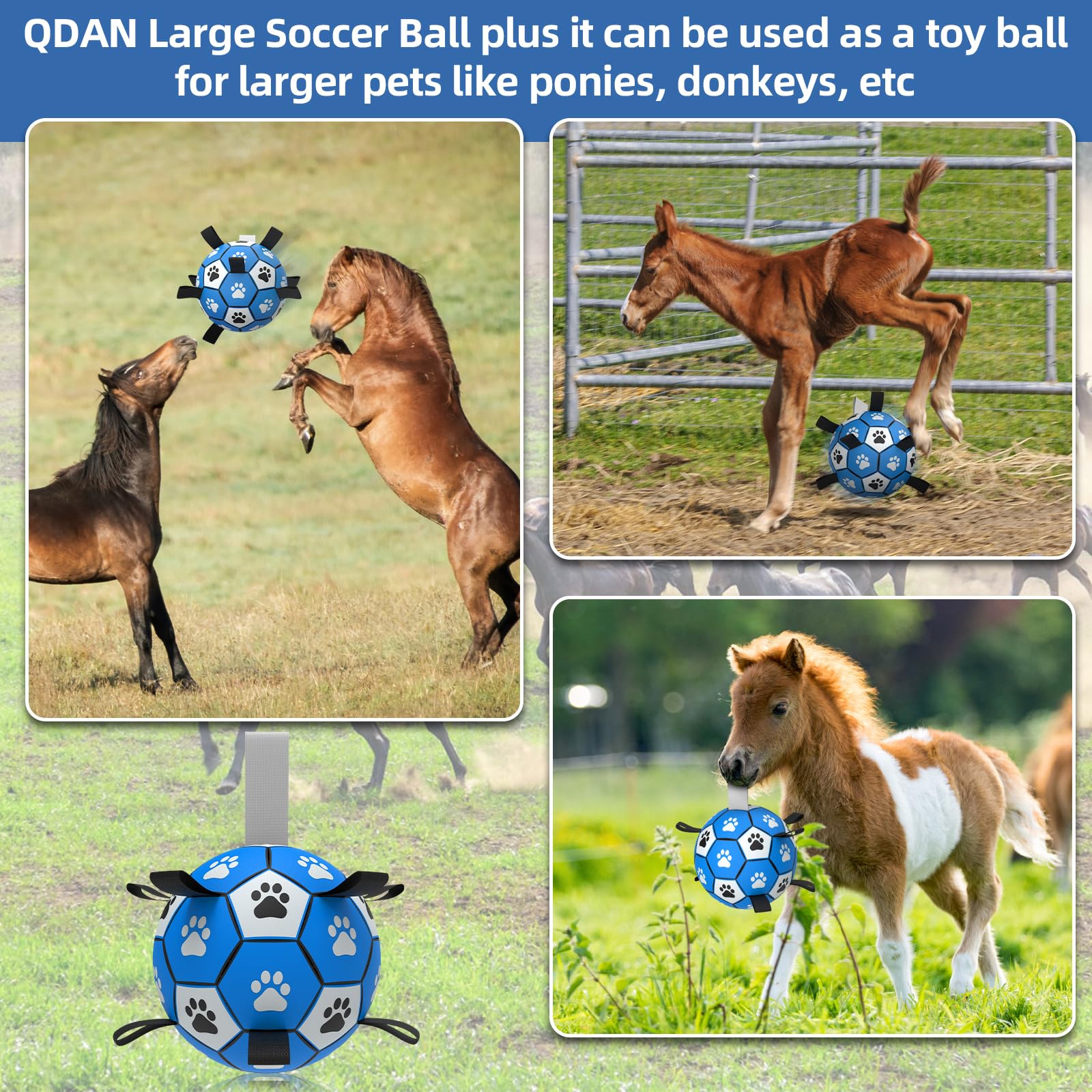 Impresiones de huellas en la superficie de la pelota QDAN